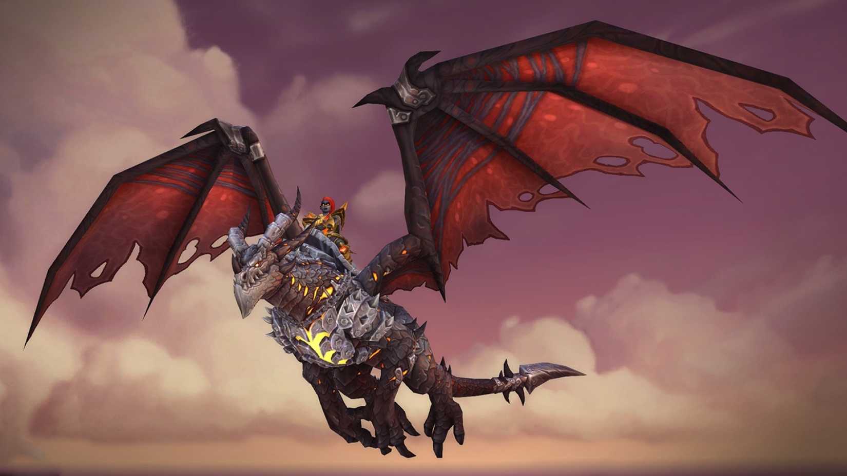world of warcraft obsidian worldbreaker mount anniversary reward